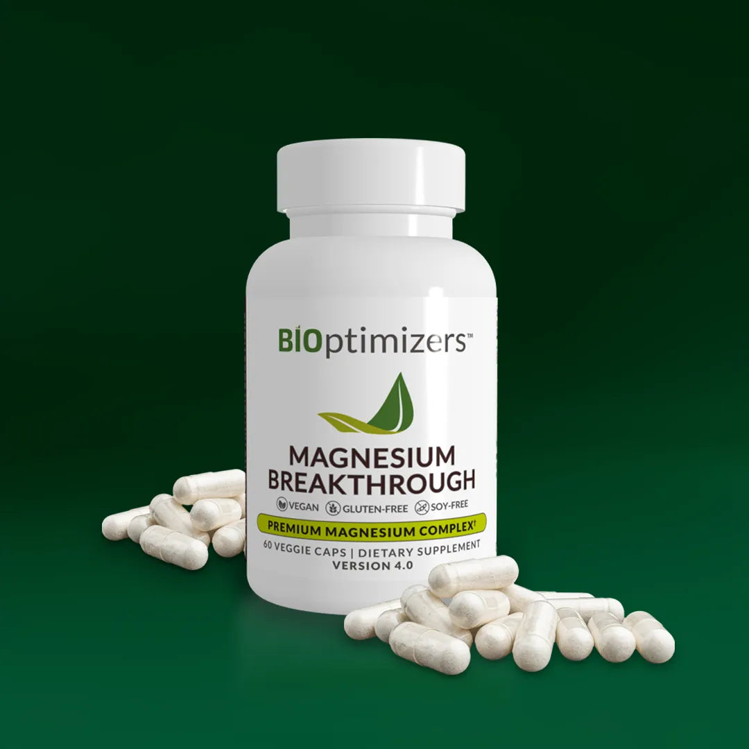 Magnesium Breakthrough Supplement 4.0 - Has 7 Forms of Magnesium: Glycinate, Malate, Citrate, and More - Natural Sleep and Brain Supplement - 60 Capsules